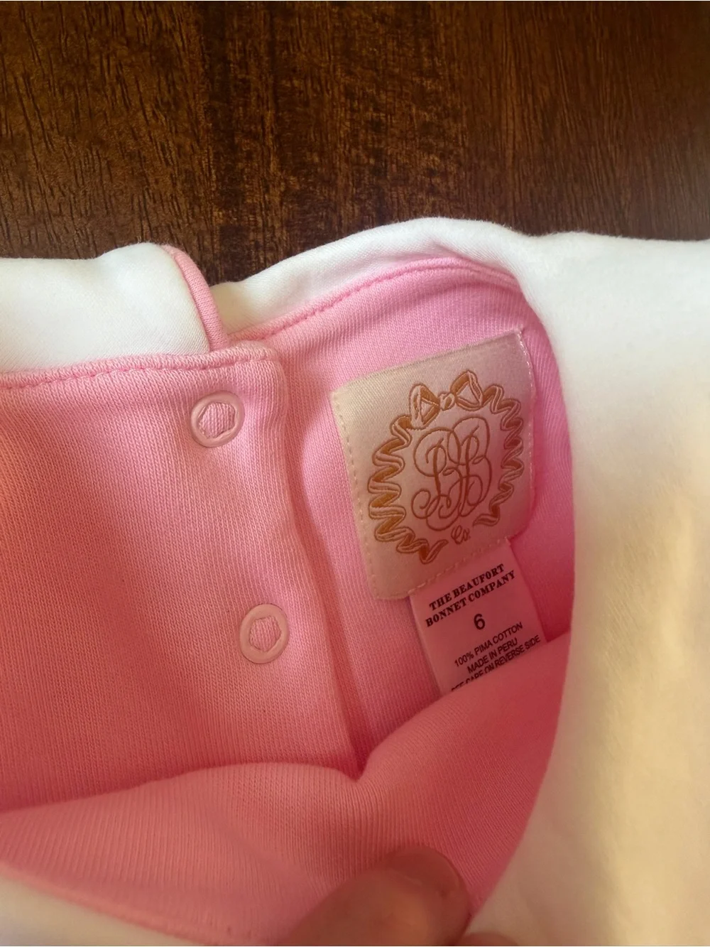 Pink Peter Pan Collar Girls' Dress with Horse Patch